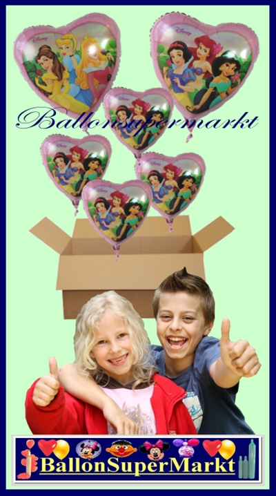 Geschenke für Kinder, Kindergeburtstag, Kinderfest mit schwebenden Luftballons